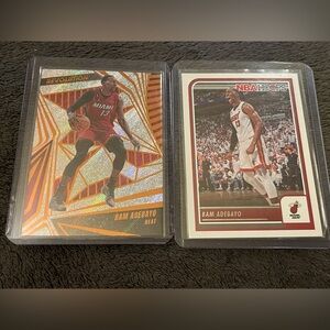 BAM ADEBAYO 2023-24 PANINI REVOLUTION & NBA HOOPS BASKETBALL